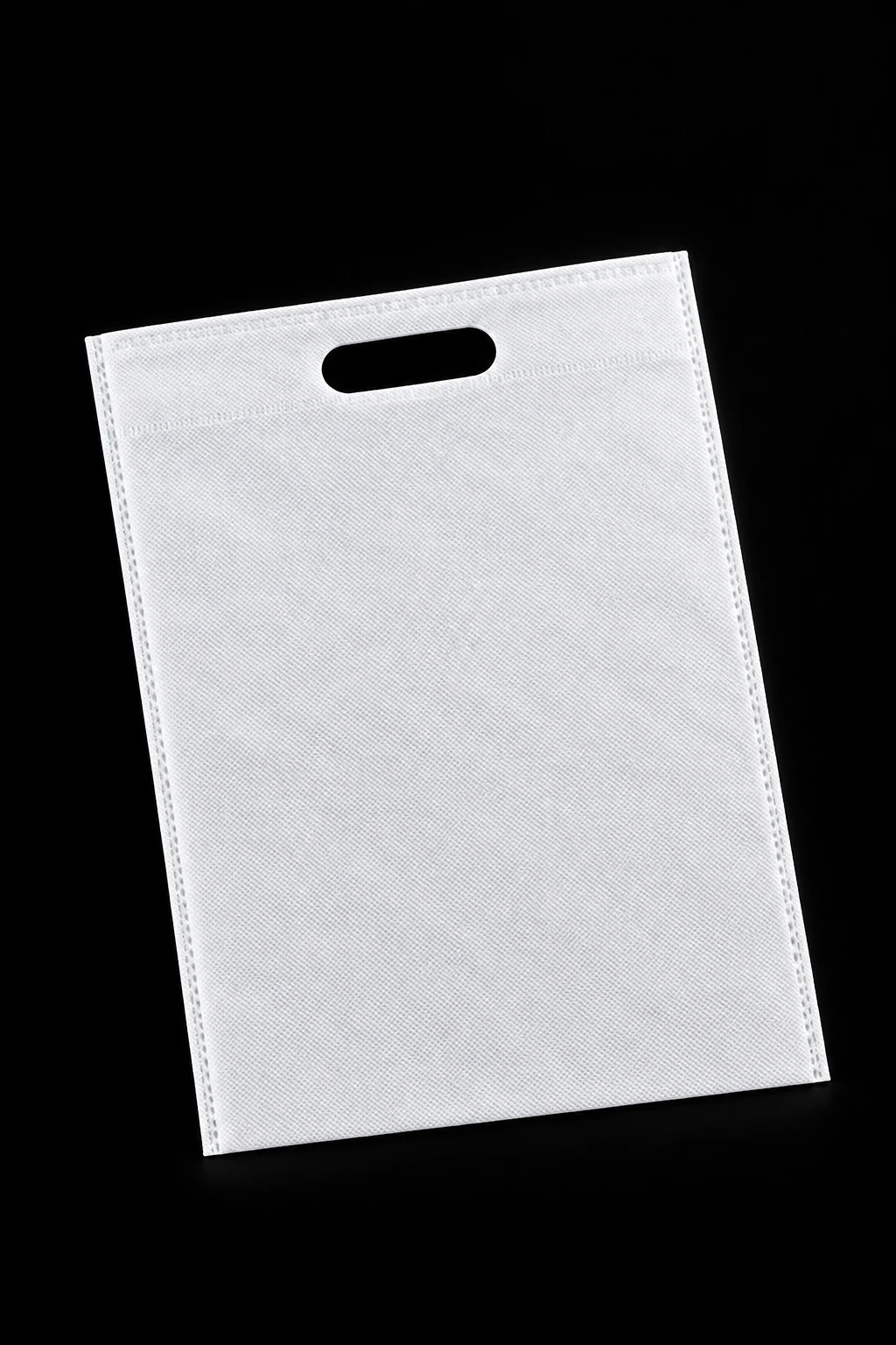 D-Cut bag, angled