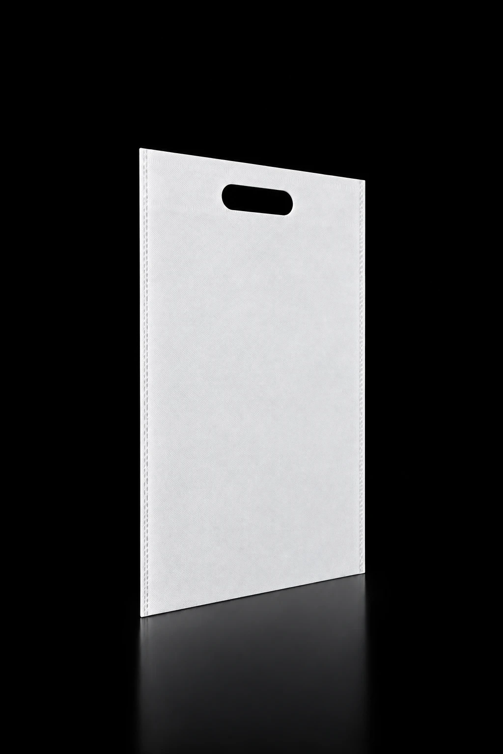 D-Cut bag, side view