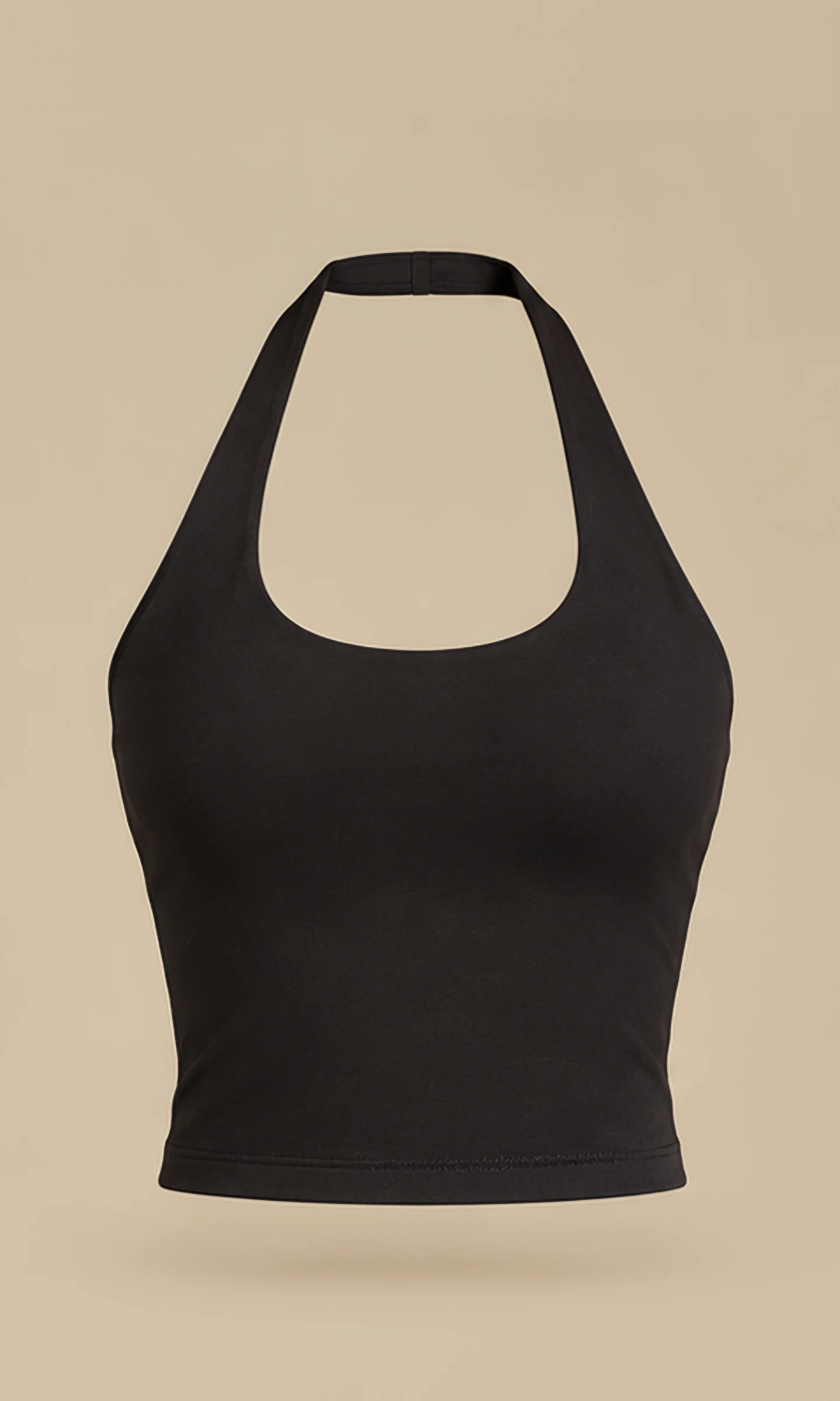 Classy Halter Tank, front view, flat