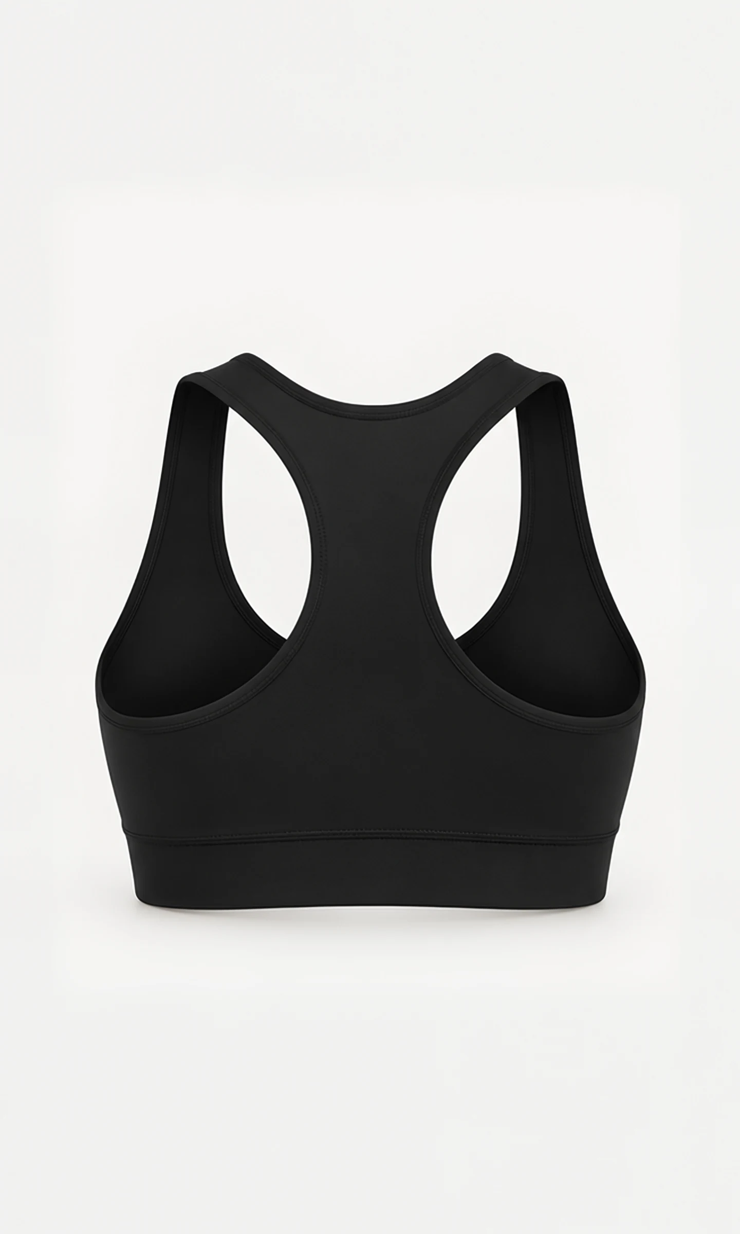 Classy Soft Sports Bra, back view, flat
