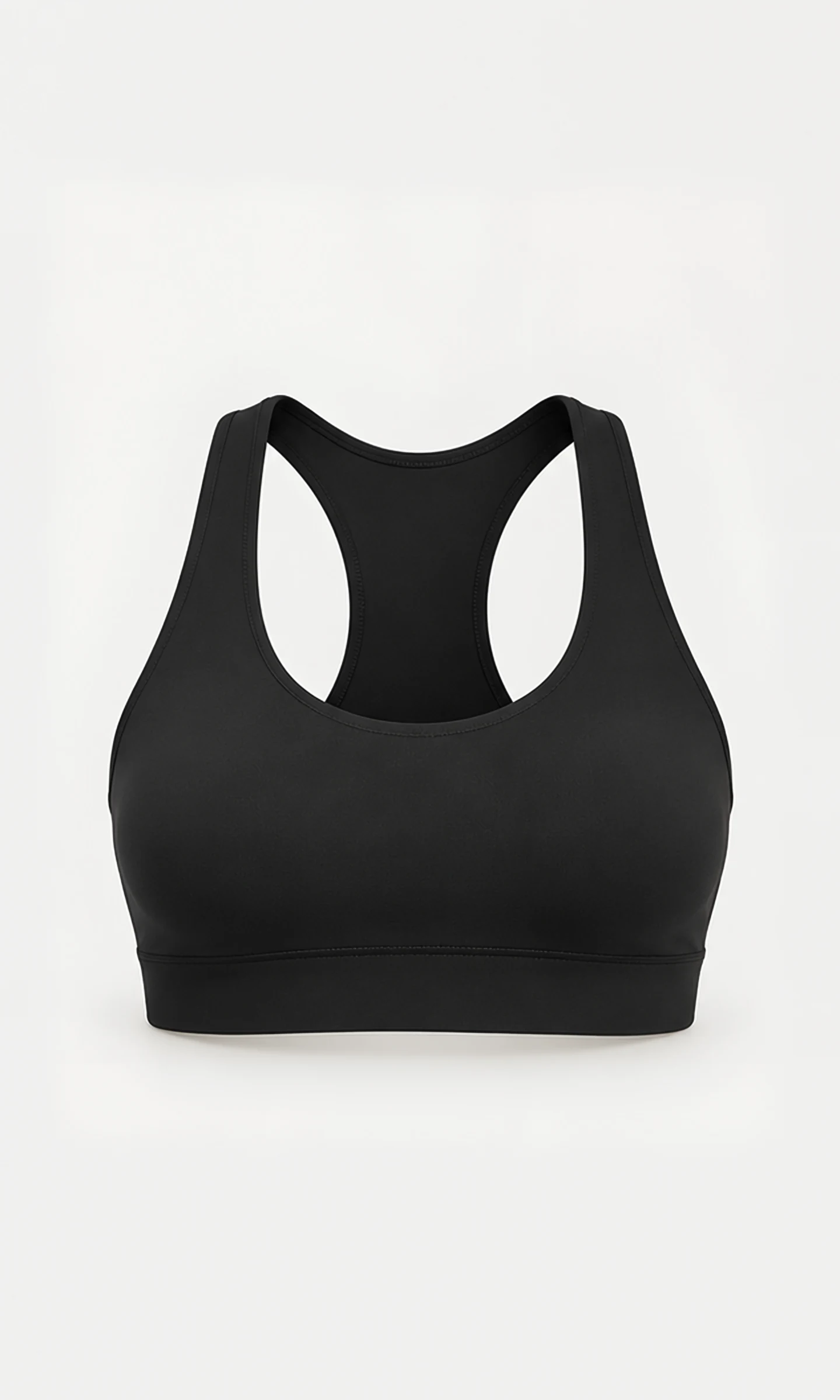Classy Soft Sports Bra, front view, flat