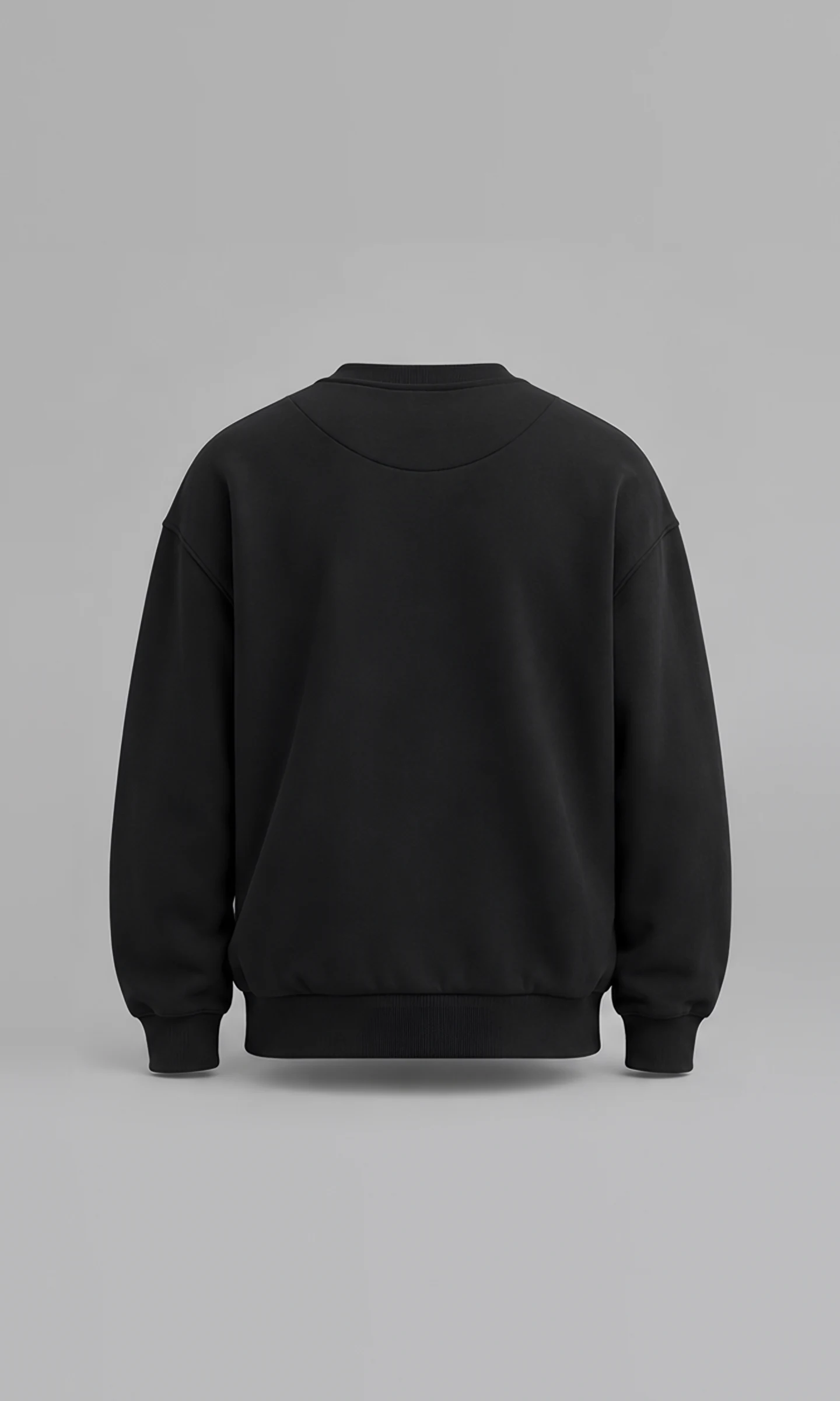 Classy Sweatshirt Unisex, back view, flat