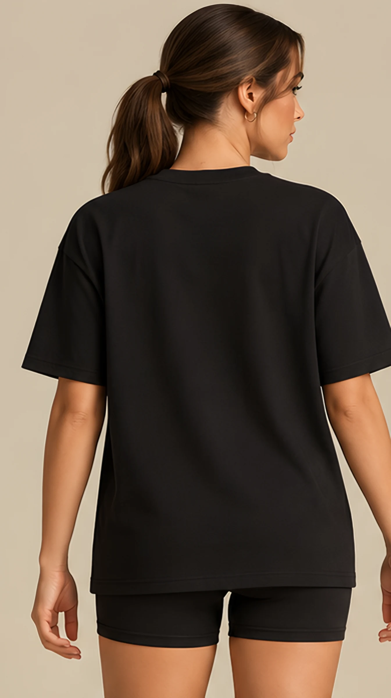 Classy Training T-Shirt, worn, back