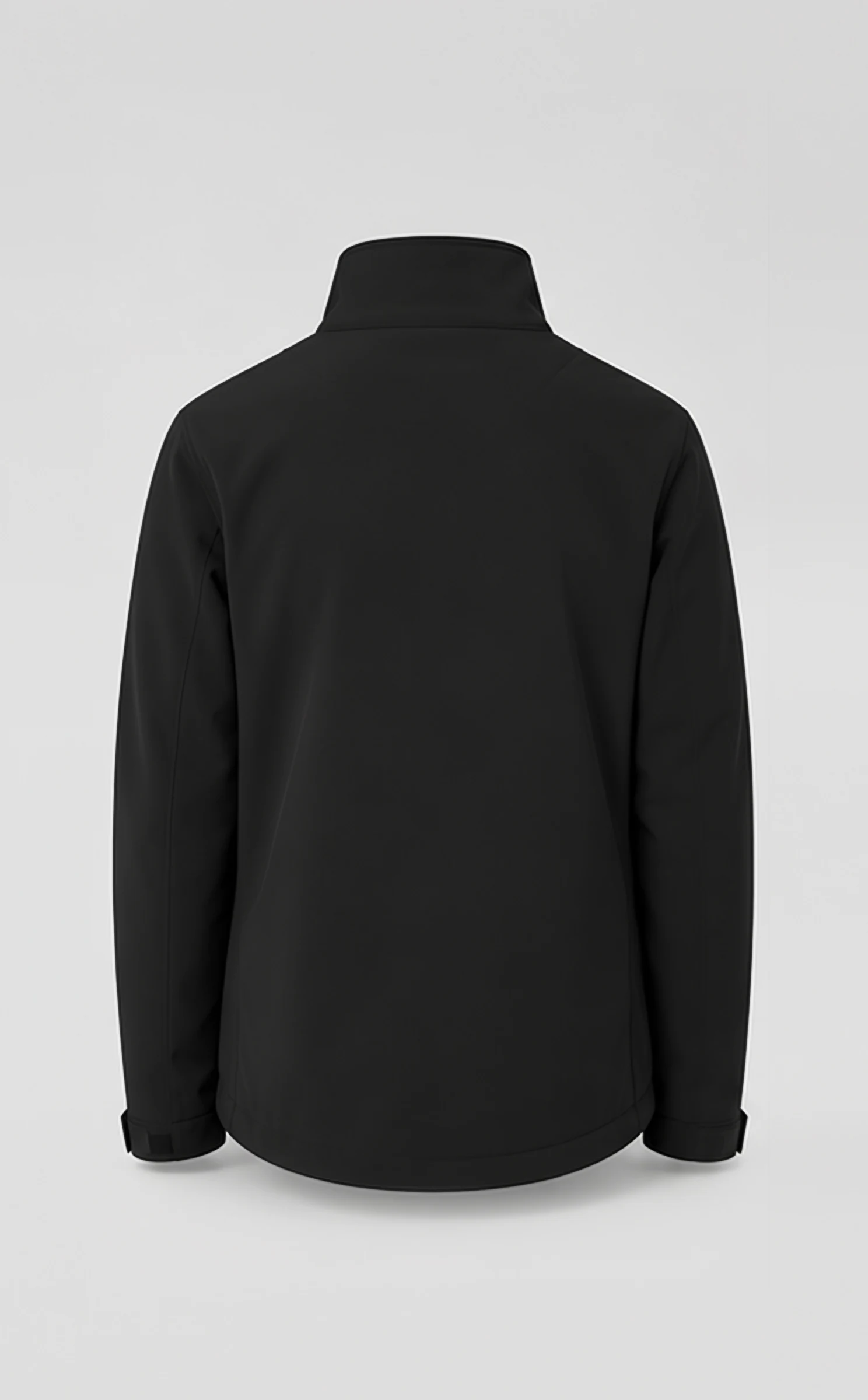 Classy Unisex Jacket, back view, flat