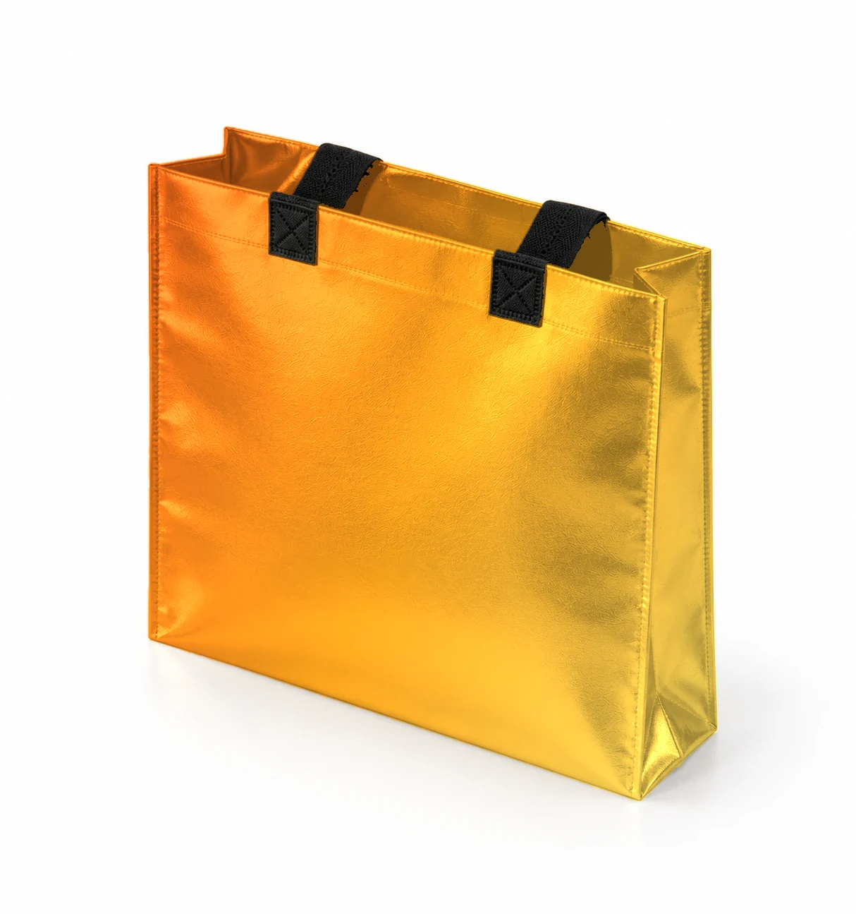 Coated bag, standing angled – Sunset shade