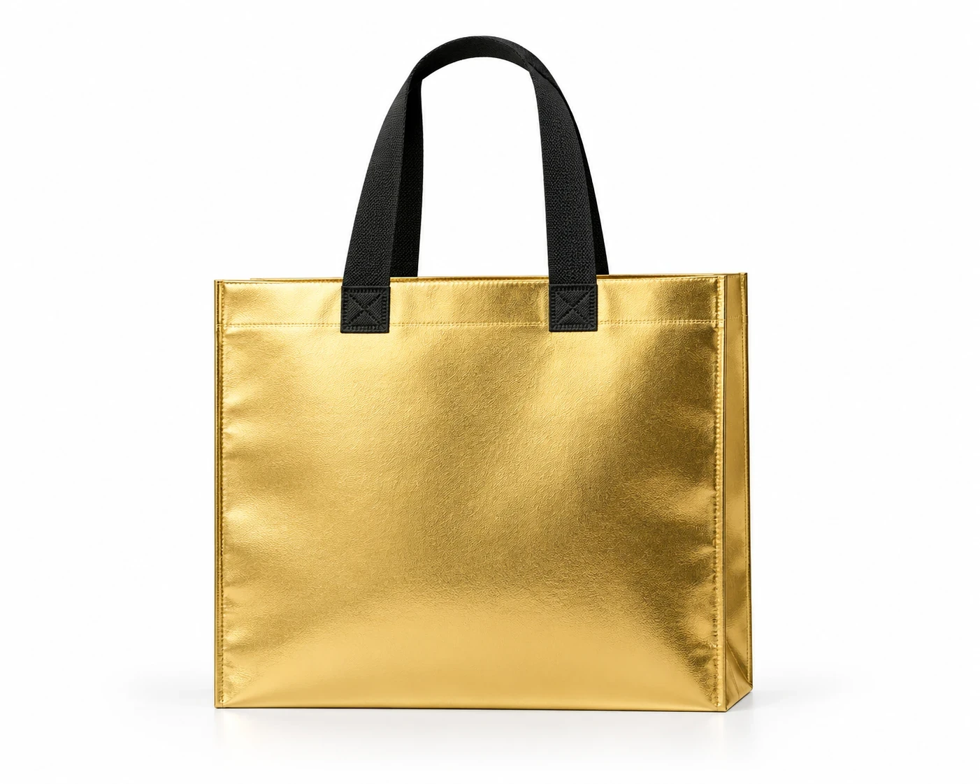 Coated bag, front view