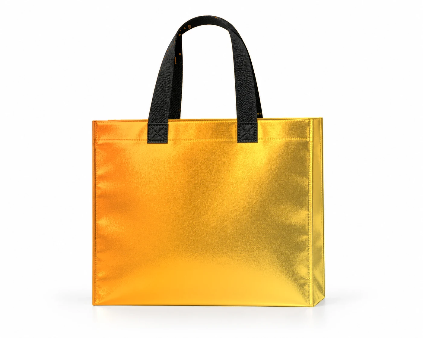Coated bag, front view – Sunset shade