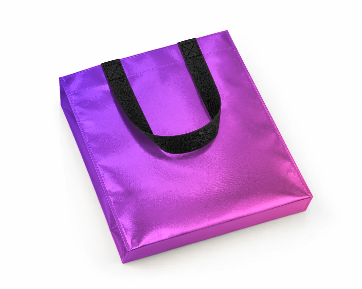 Coated bag, lying – Purple–Pink shade