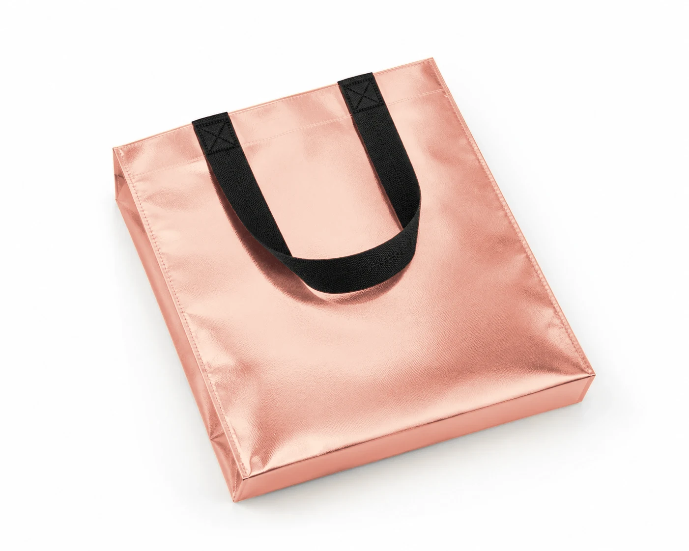 Coated bag, lying – Rose gold