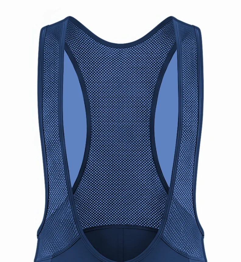 Mesh bib straps of the bib shorts