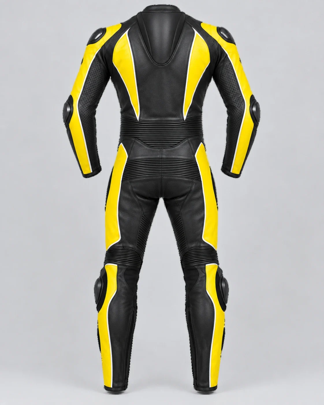 Back of the suit with the aero hump