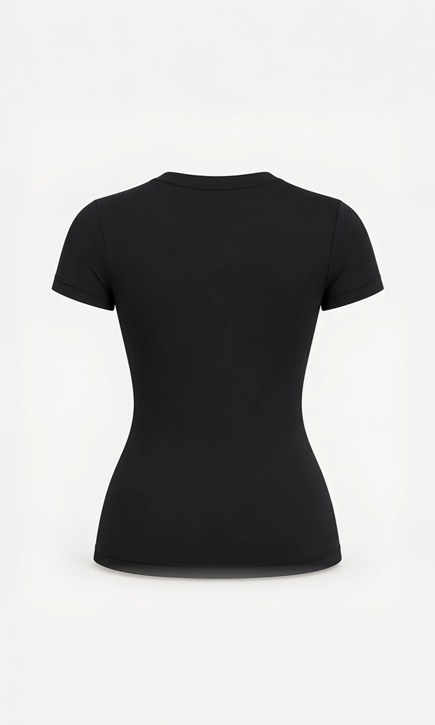 Classy Soft Short Sleeve T-Shirt, back view, flat