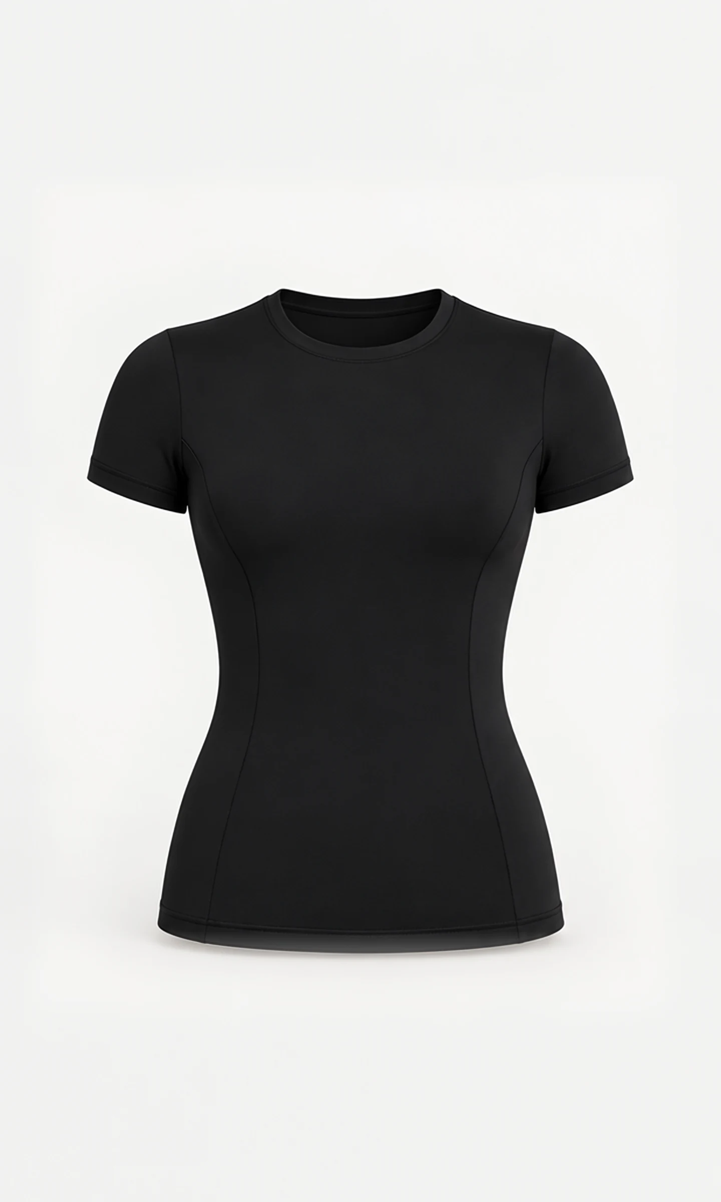 Classy Soft Short Sleeve T-Shirt, front view, flat