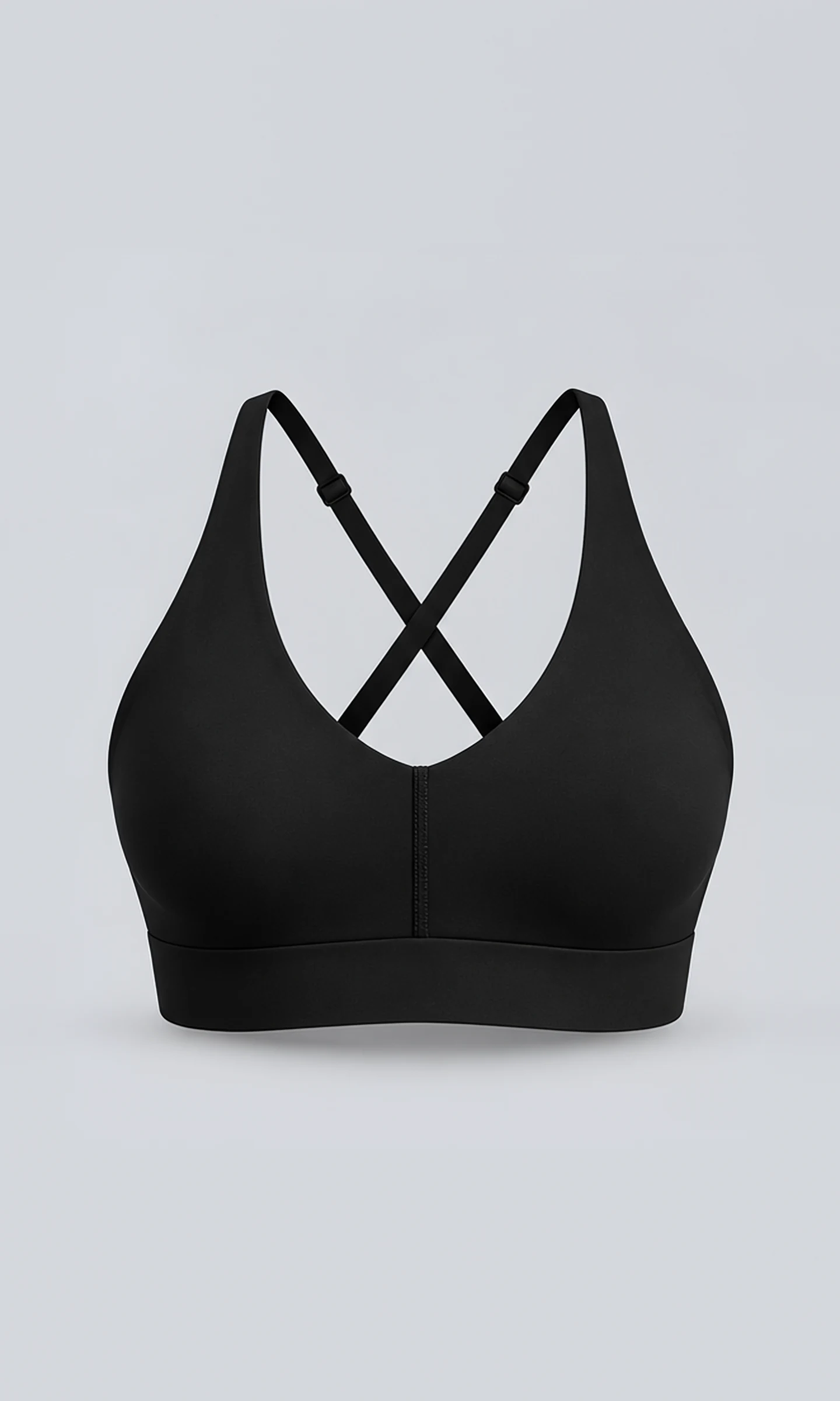 Classy UnifiedMove Micro Bralette, front view, flat