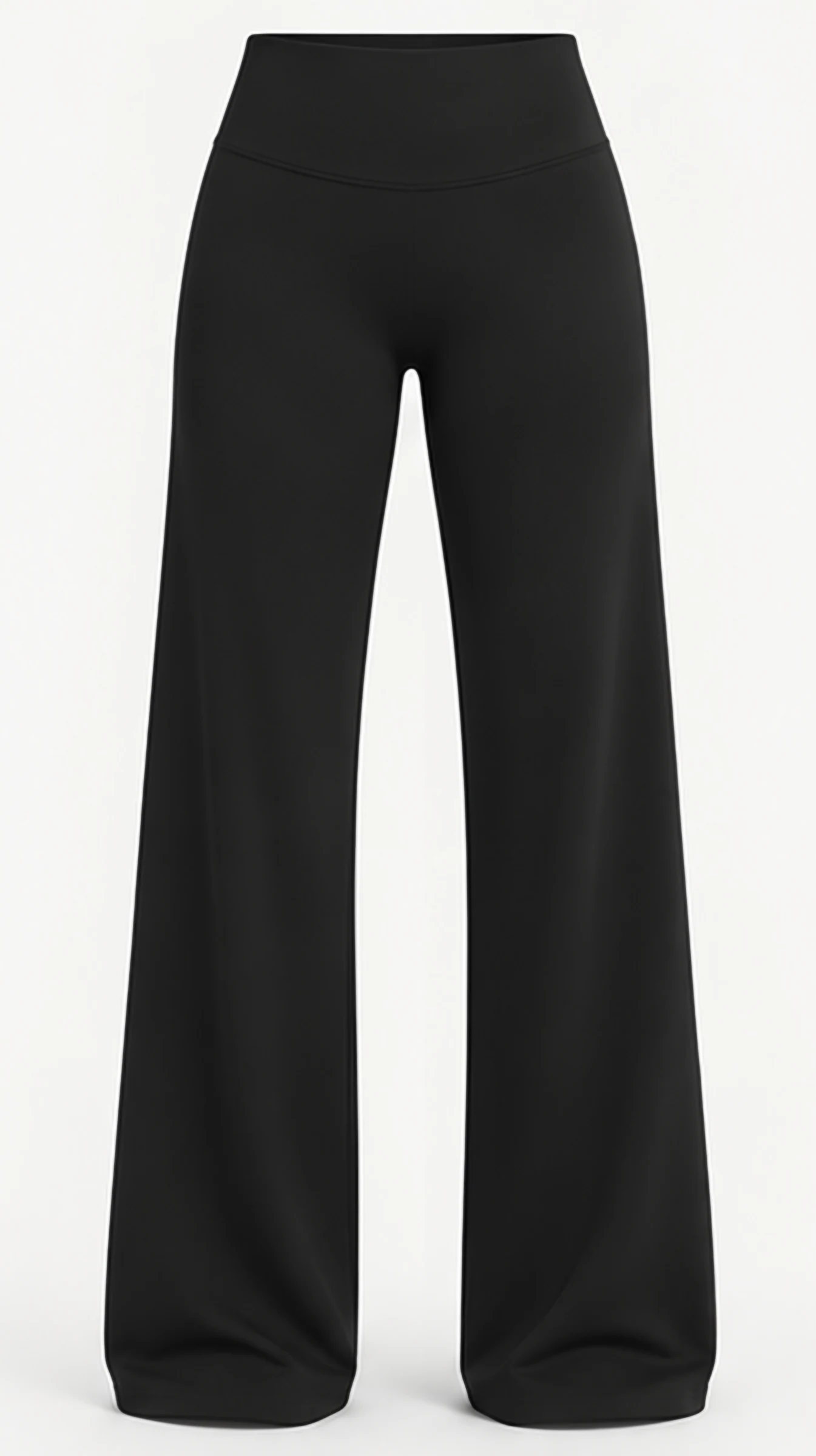 SoftMotion Classy Straight Leg Bottoms, front view, flat