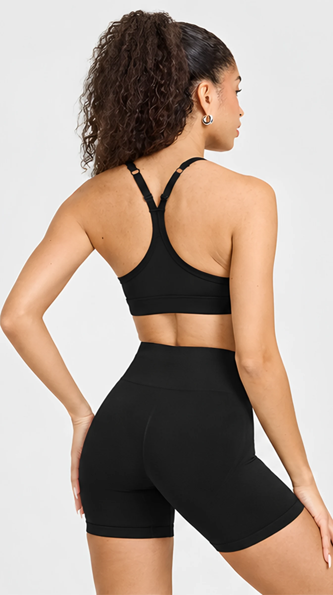 Classy Regular Bra, worn, back (racer back)