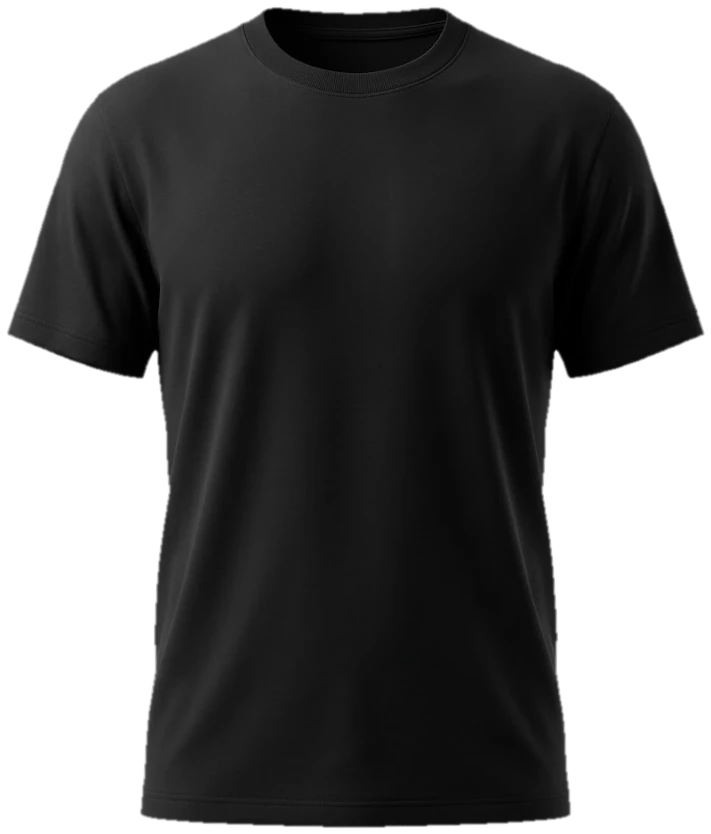 Cotton interlock T-shirt, front view