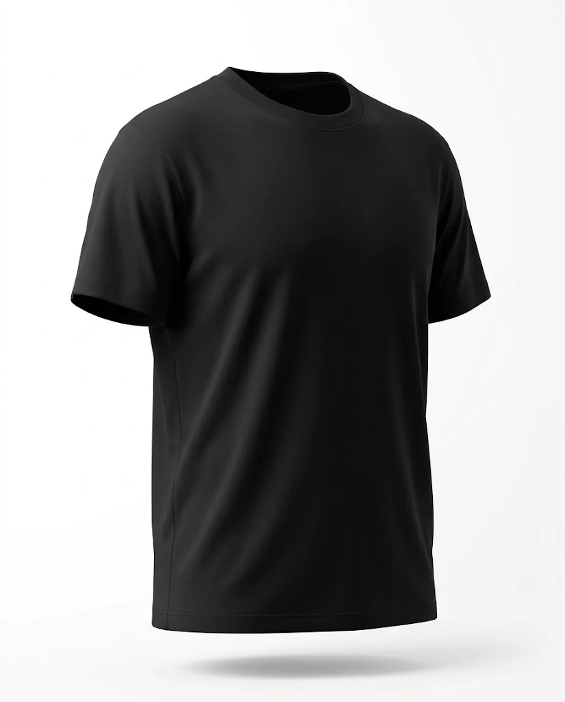 Cotton Interlock T-Shirt, side view